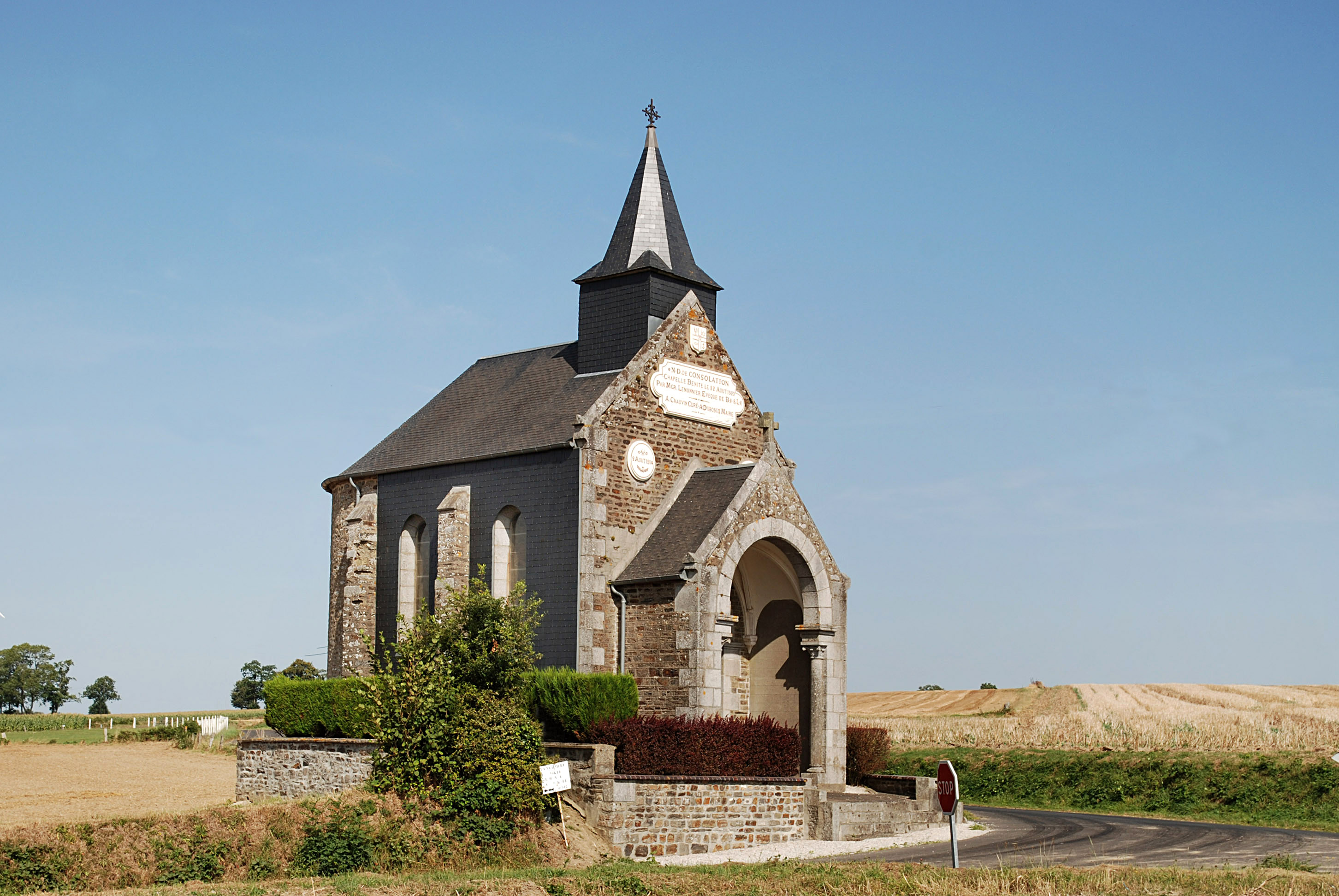 La chapelle Notre-Dame de Consolation de Rully, commune déléguée de Valdallière