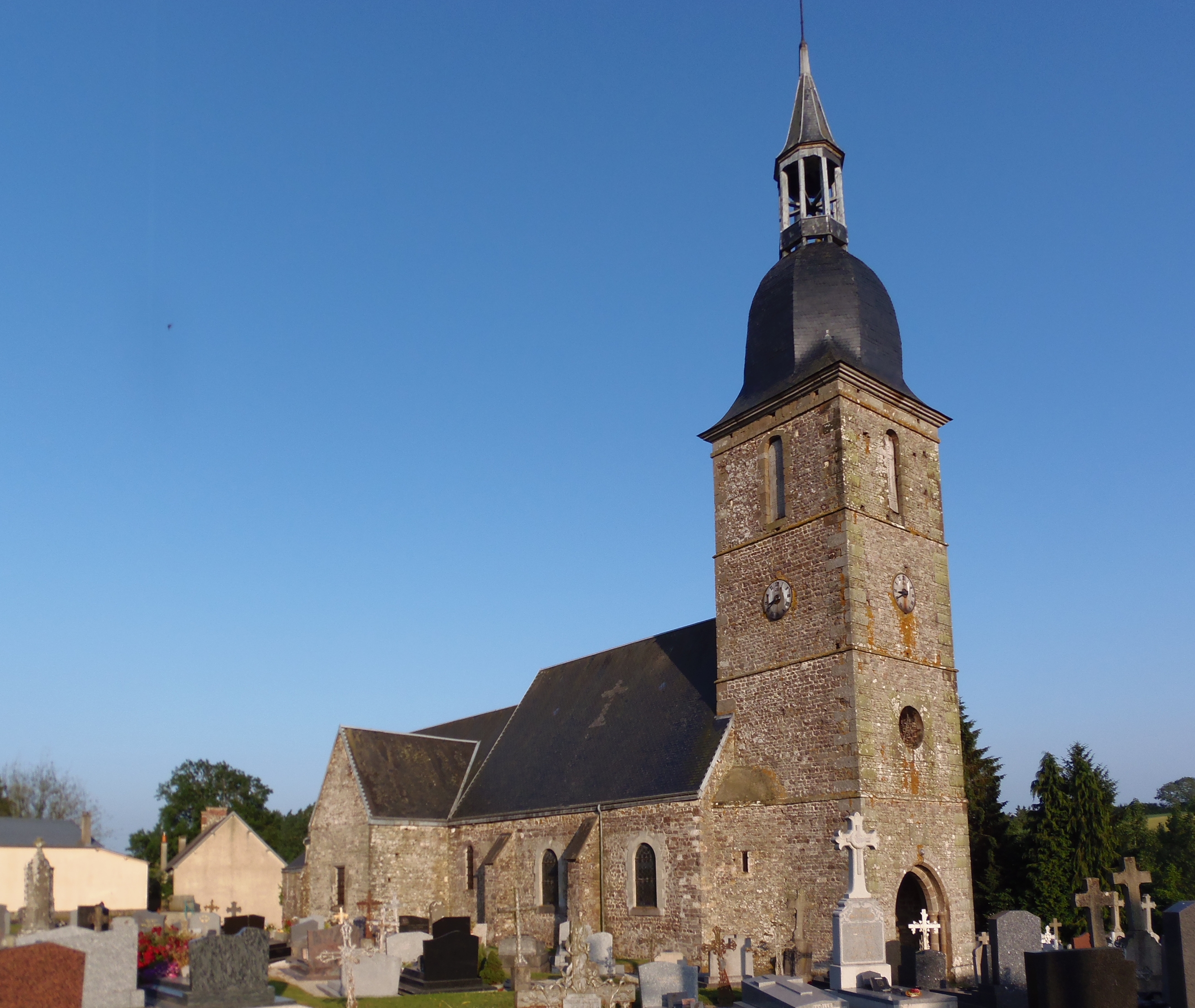 La vallée de la Druance, dans le Bocage normand