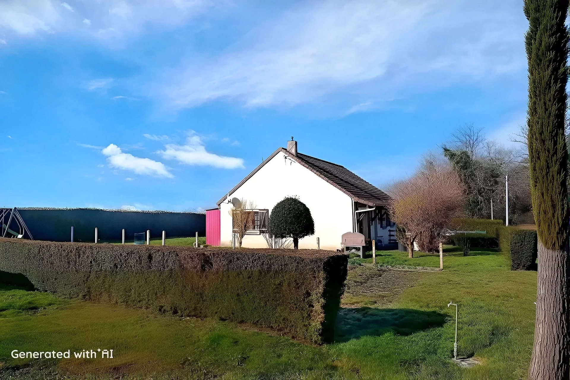 Maison de plain-pied 4 pièces avec sous-sol à Condé-en-Normandie